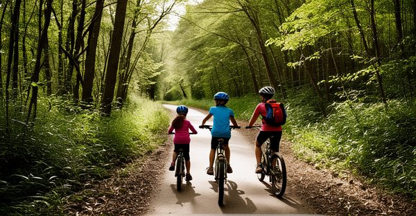 Randonnée à vélo avec enfants : découvrir la nature en famille